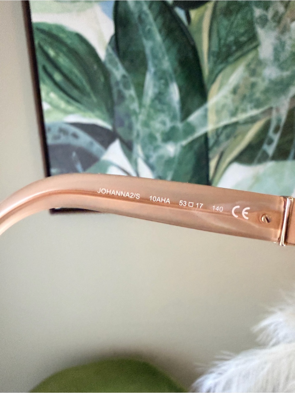 Kate Spade Johanna2/S Blush Pink Sunglasses 53-17 Small Face w/ Case Cloth - Picture 5 of 16